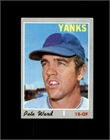 1970 Topps High #659 Pete Ward VG to VG-EX+