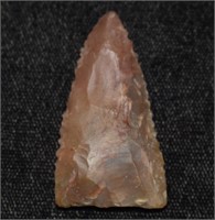 1 1/2" Serrated Carter Cave Fort Ancient Arrowhead