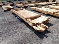 (600) LF Of Cedar Lumber Mixed Sizes