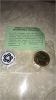 American revolution bicentennial medallion