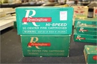 2 Vintage Remington Ammo Boxes-1 Containing 41