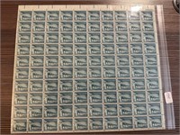 PALACE OF THE GOVERNORS QTY 100 STAMPS