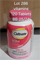 BB 5/24 Calcium Supplement CALTRATE PK/120