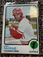 1973 Topps #28 Hal McRae- MLB Reds