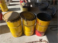 (3) Barrels, Oil Dry