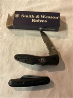 1 S&W knife &1 Winchester