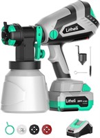 Litheli 20V Cordless Paint Sprayer Gun, HVLP Paint