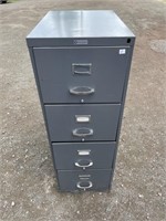 METAL FILING CABINET 18X27X53 INCHES