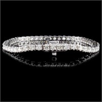 4.00ctw Diamond Bracelet in White Gold