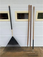 leaf & garden rakes