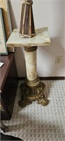 Beautiful Antique Marble Pedestle