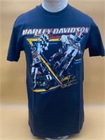 Vintage Harley-Davidson Racing Scott Parker Shirt