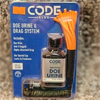 Code Blue Doe Urine in Drag System Retail $12.39