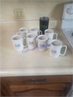 4 TSB coffee mugs and 3 plain mugs and TSB drink