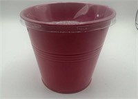 TrueLiving Outdoors PINK Citronella Bucket Candle