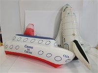 Nasa ship and cruise ship blow up models