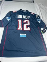 Tom Brady Signed Authentic NFL Jersey + COA