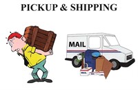 PICKUP AND SHIPPING INFORMATION!!