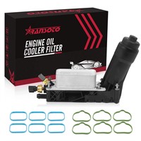 RANSOTO Engine Oil Cooler With Oil Filter Housing