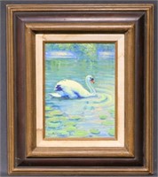 Benjamin Kelman Swan Painting