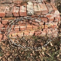 Antique barbed ribbon wire - flat barbed wire