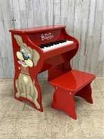 Schoenhut Red 25-Key Child's Piano