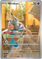 Pokemon Mimikyu Pokemon Center Promo SVP 075 Seale