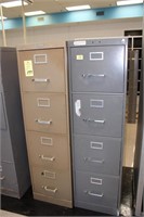 2 Metal Filing Cabinets