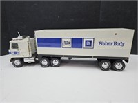 NYLINT Fisher Body Semi & Trailer See Pics