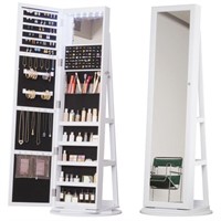 Kasibie Full Length Mirror/Jewelry Armoire - NEW