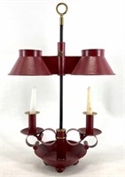 Double Candle Student Lamp