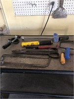 handtool lot includes torque wrench, #133
