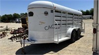 2002 W&W Livestock Trailer BOS ONLY