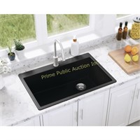 allen + roth $335 Retail 33"x22" Kitchen Sink,