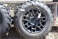 2 ATV tire`s and rim`s NEW