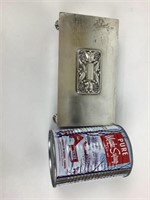 Ancienne boîte à cigarette Ronson, plaqué argent