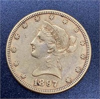 1897 Liberty Head $10 Gold Coin