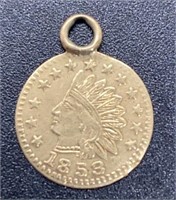1853 California Gold Coin