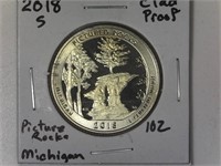 2018-S MI Proof Washington Quarter