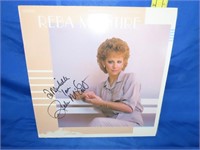 Autographed Reba McEntire Record