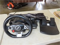Steering Wheel & Pedel for X Box