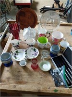 An awesome lot of dishes and kitchenware