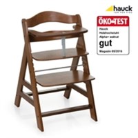 CUSTOMER RETURN | Hauck Alpha+ Wooden Highchair...