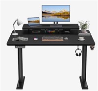 $142 Vineego 47.24-in Black Modern Standing Desk