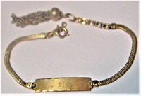 Forstner 1/20-12KGF ID Bracelet "Juli"