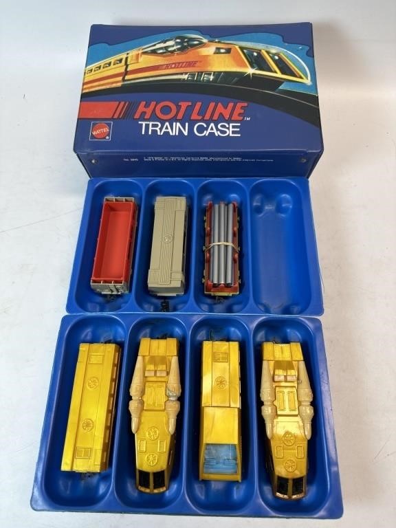 Mattel Hotline Train In Carry Case