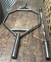 Exercise Equipment Heavy Duty Hex and Curl Bar