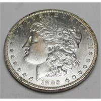 1889 P BU Morgan Silver Dollar