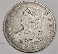 1821 Bust Quarter