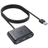 P3869  UGREEN USB Hub, 5-in-1, 3ft Cable